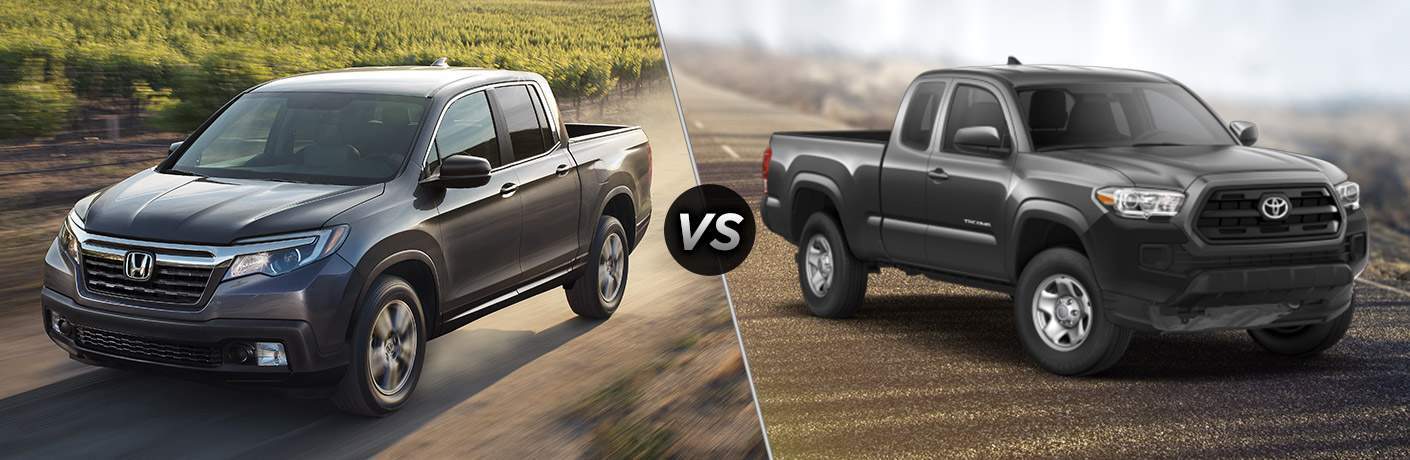 2017 Honda Ridgeline vs 2017 Toyota Tacoma