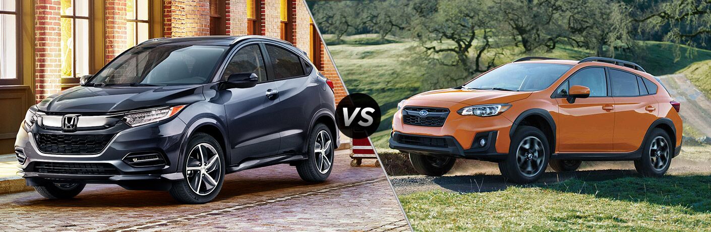 19 Honda Hr V Vs 19 Subaru Crosstrek