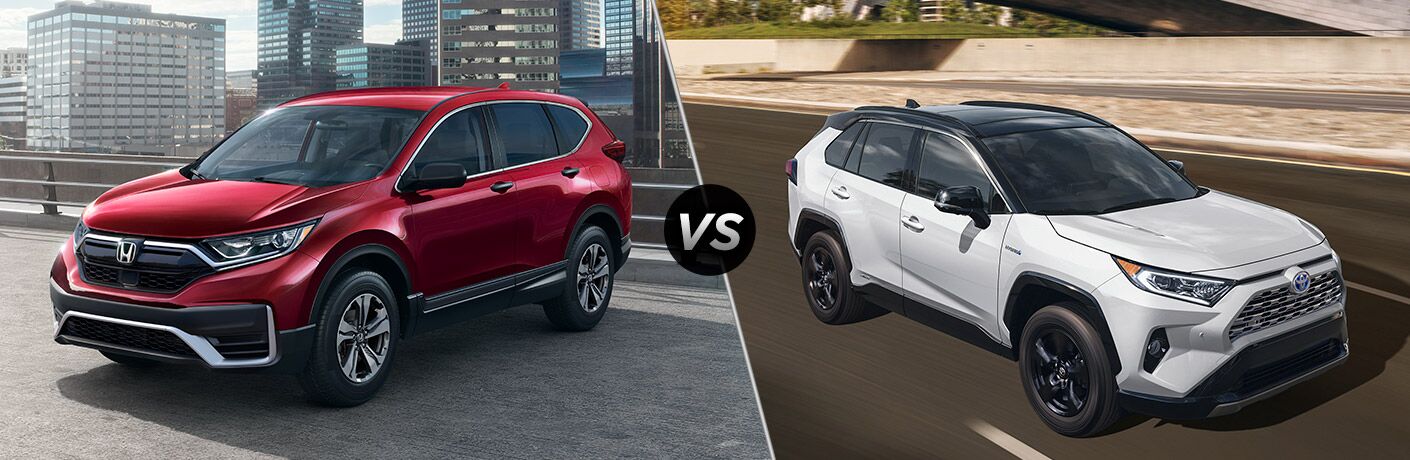 21 Honda Cr V Vs 21 Toyota Rav4