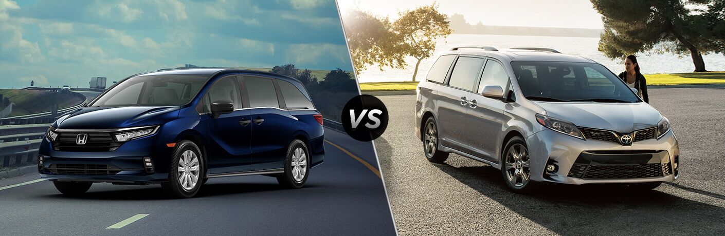 2021 Honda Odyssey Vs 2020 Toyota Sienna