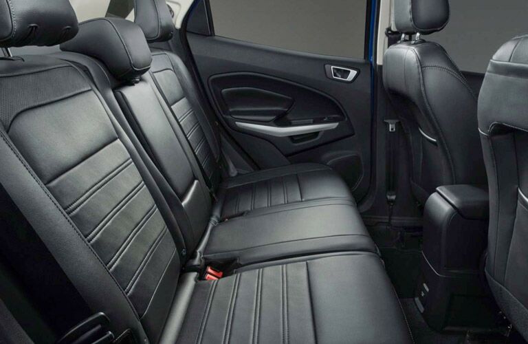 rear seating in 2018 ford ecosport