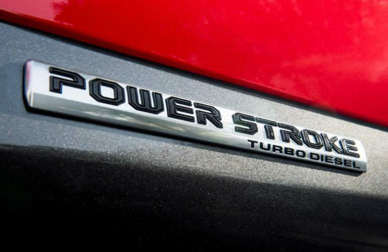 2018 Ford F-150 Diesel Power Stroke badge