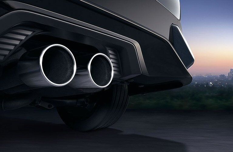 2017 Honda Civic Hatchback dual exhaust
