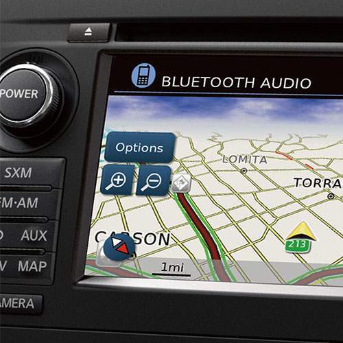 Altima 7-inch multi-touch display