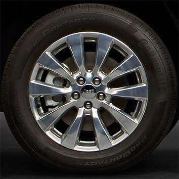 The wheel and tire combinations