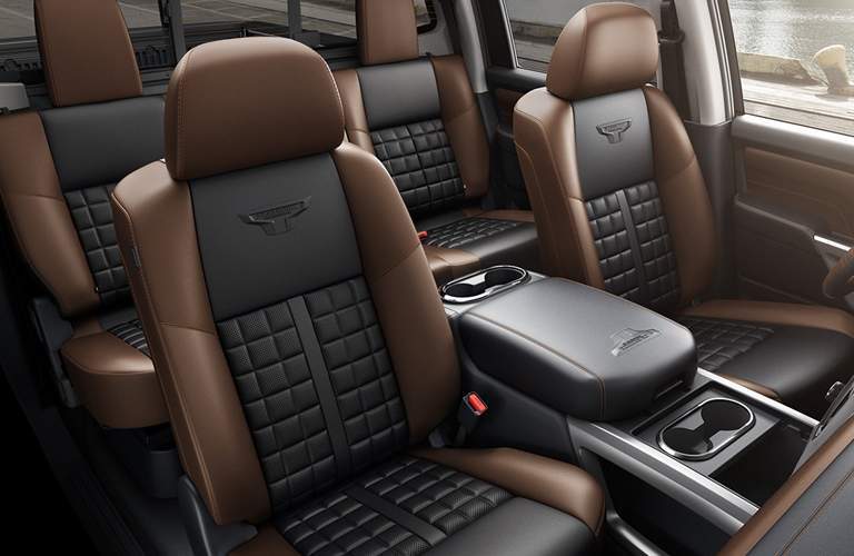 2018 Nissan Titan front interior