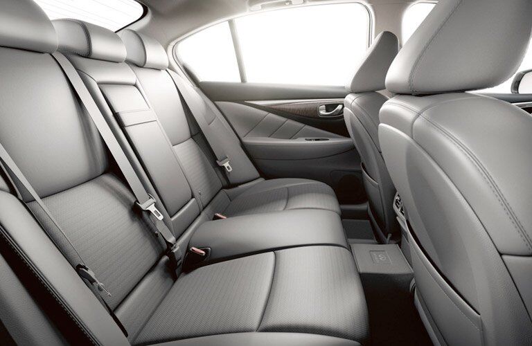 2017 INFINITI Q50 Back Seats