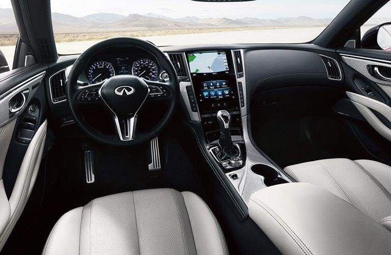 2017 INFINITI Q60 Tamuning Guam Front Cabin