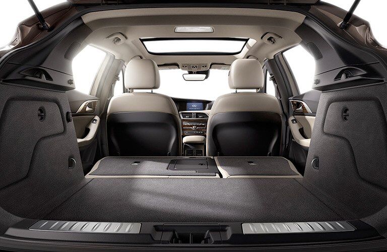 2017 INFINITI QX30 rear cargo space