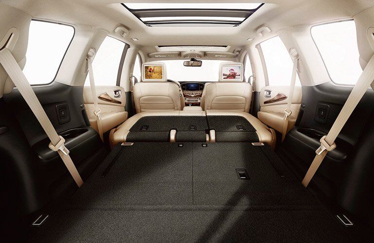 infiniti qx60 seats folded