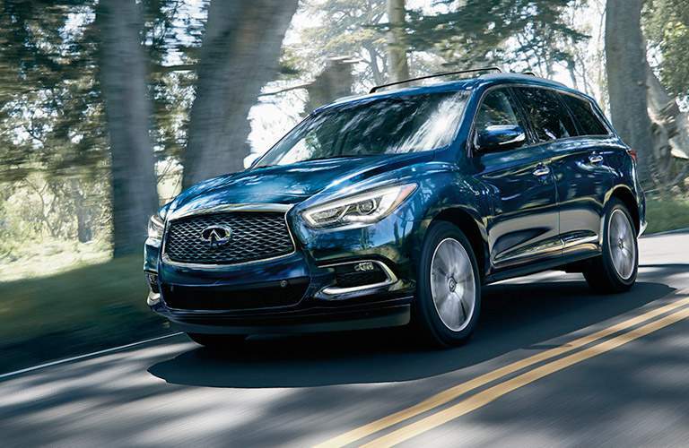 dark blue infiniti qx60