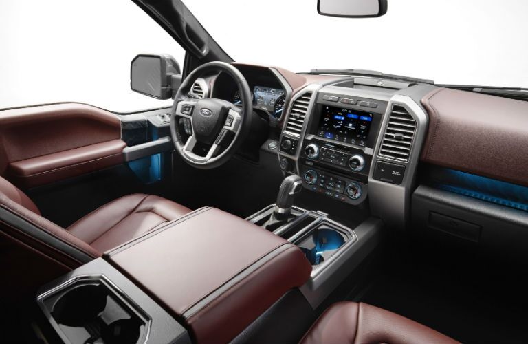 2018 Ford F-150 interior driver's seat