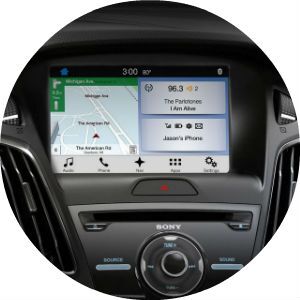 2017 Ford Focus SYNC 3 display