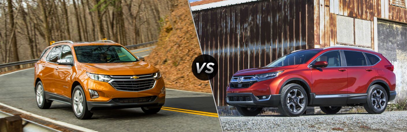 2019 Chevrolet Equinox vs 2019 Honda CR-V 2019 Chevrolet Equinox vs 2019 Honda CR-V