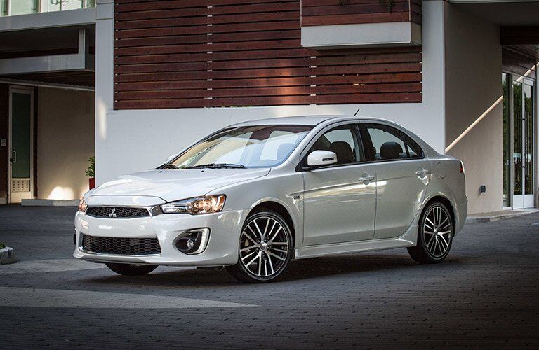 front view of mitsubishi lancer