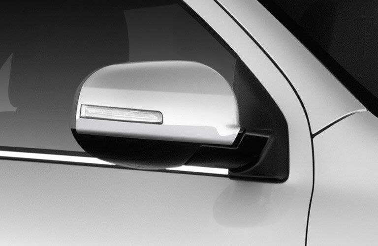 Side mirror of 2017 Mitsubishi Outlander Sport