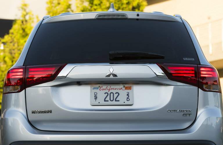 Closed liftgate of 2018 Mitsubishi Outlander