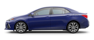 Toyota Corolla for Rent at Bev Smith Toyota