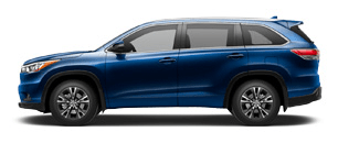 Toyota Highlander for Rent at Bev Smith Toyota
