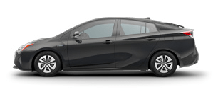 Toyota Prius for Rent at Bev Smith Toyota