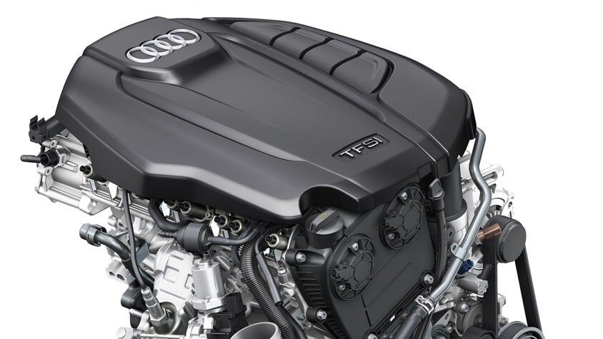 The Audi Quattro logo