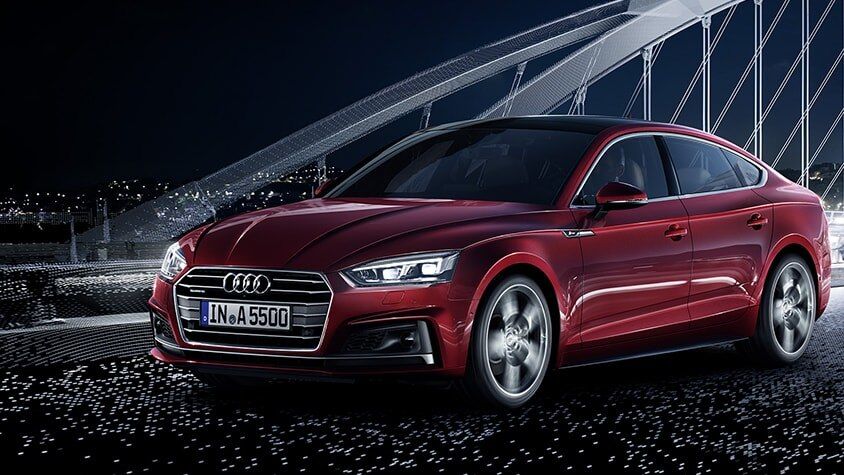 A side view of the New 2019 A5 Sportback available in Windsor Ontario