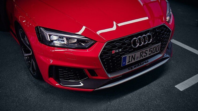 A front view of the New 2019 RS 5 Coupe available in Windsor Ontario