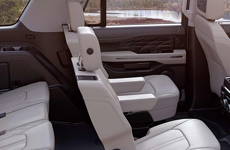 Cutaway View of 2019 Ford Expedition Rear Seat Interior
