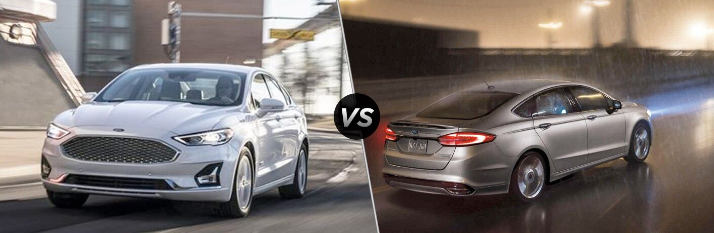 2019 ford fusion vs