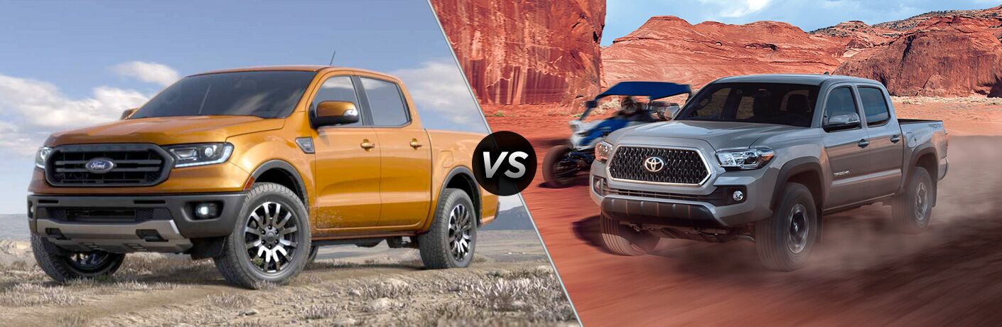 2019 Ford Ranger Vs Toyota Tacoma