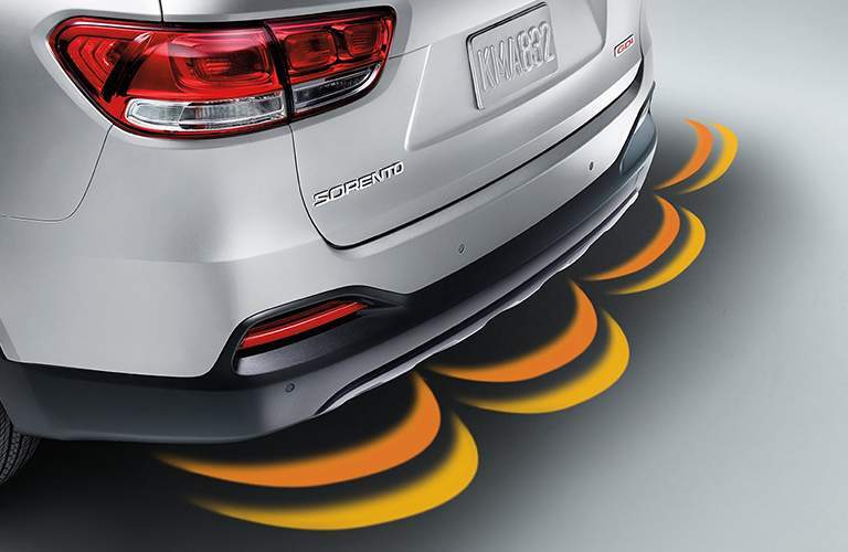 2018 Kia Sorento available rear parking sensor
