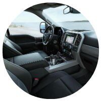 2017 F-250 Lariat cabin space