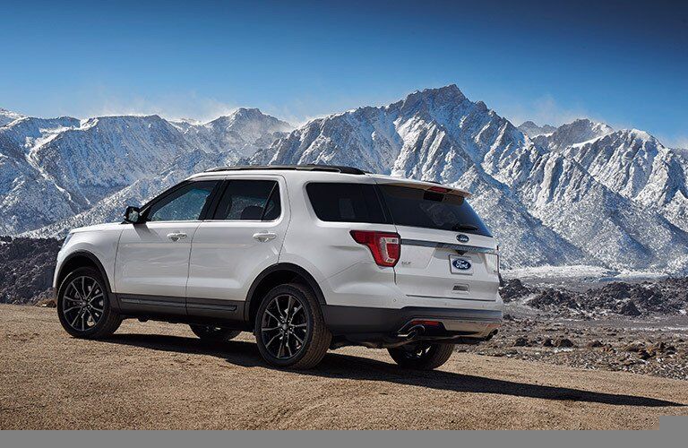2017 explorer wheel options