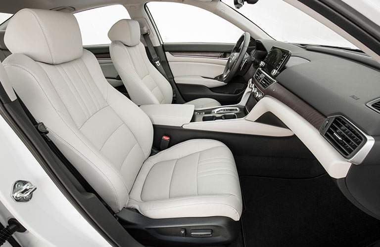 2018 Honda Accord passenger side view of front cabin