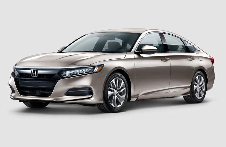2018 Honda Accord LX Champagne Frost Exterior Front View