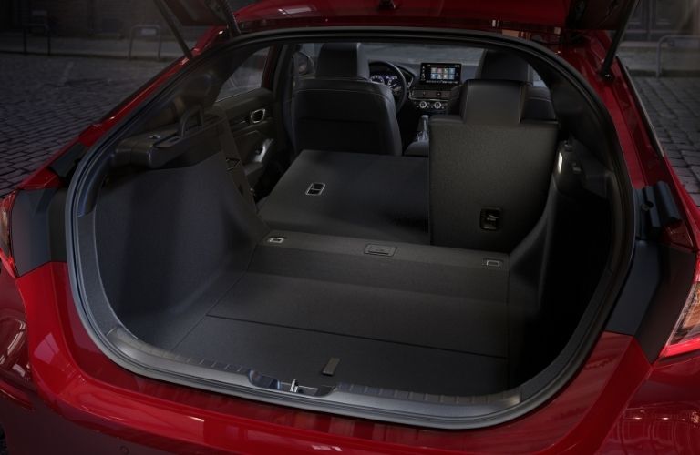 2022 Honda Civic Hatchback Rear Cargo Space