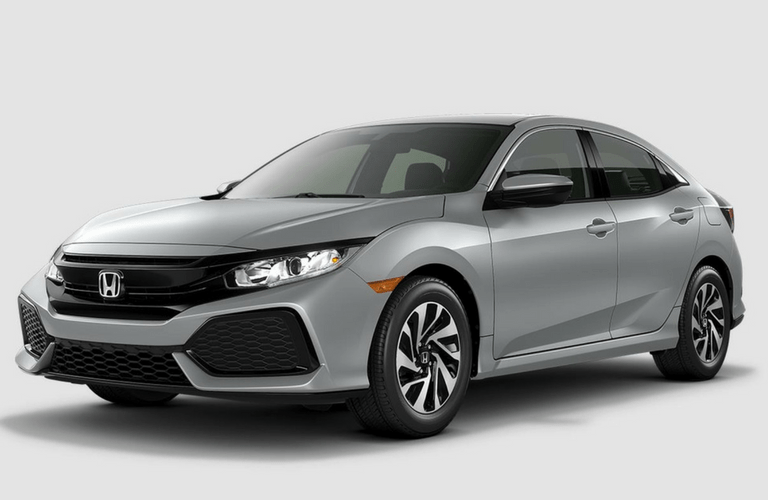 2017 Honda Civic Hatchback LX MT Front