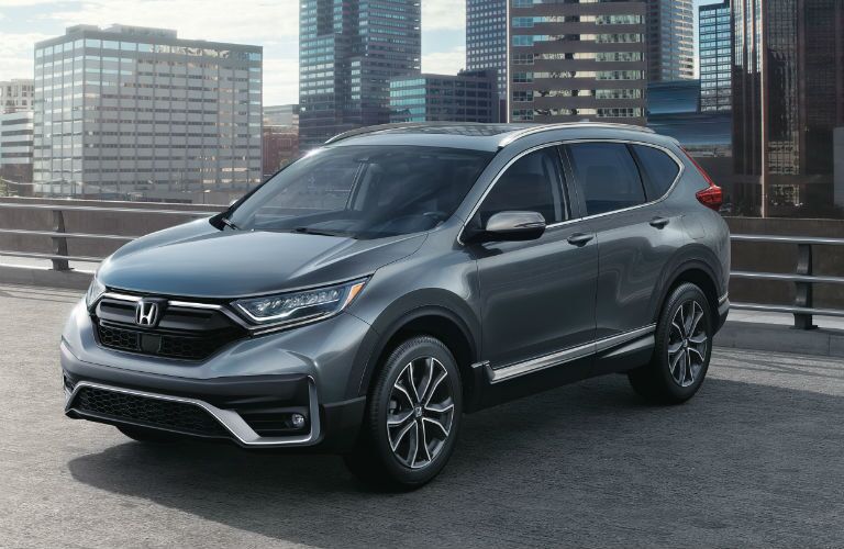 A front left quarter photo of the 2020 Honda CR-V.