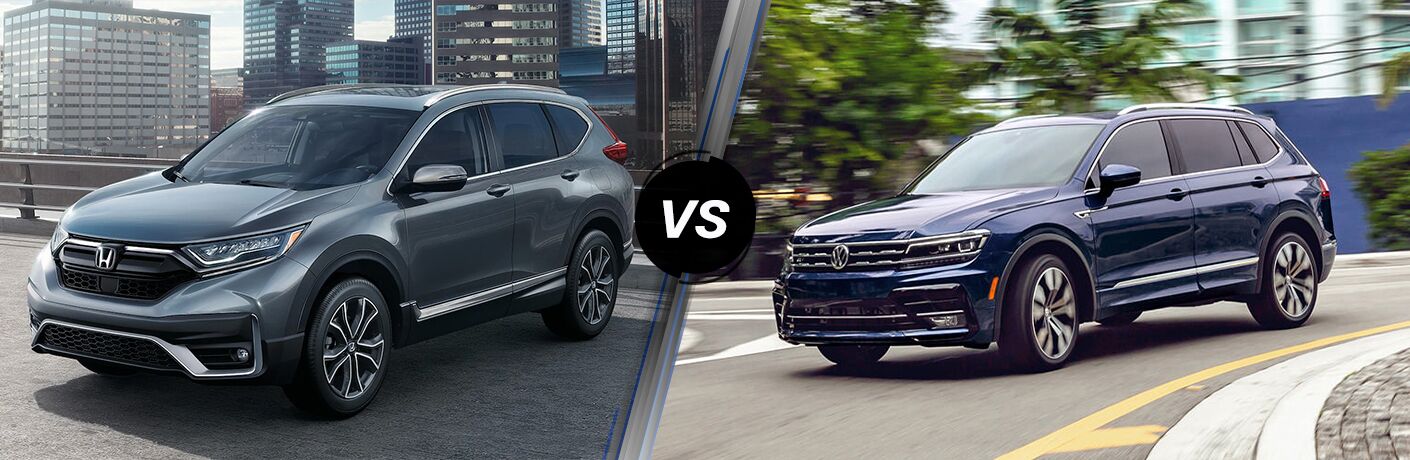 2021 Honda CR-V vs. 2021 Volkswagen Tiguan