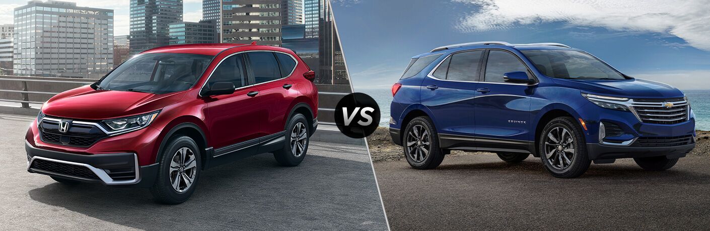 2021 Honda CR-V vs. 2022 Chevy Equinox
