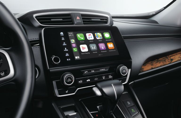 A photo of the touchscreen in the 2020 Honda CR-V.