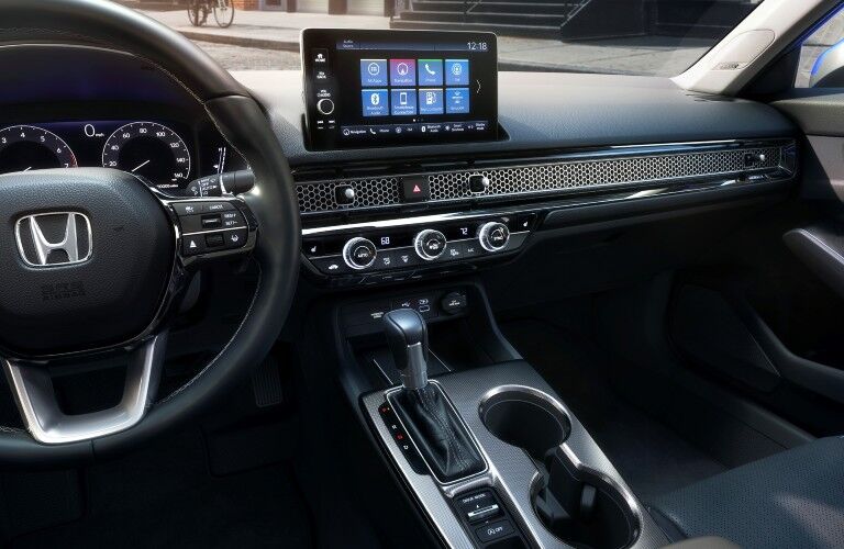 2022 Honda Civic Steering Wheel and Dashboard