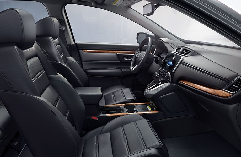 A photo of the front seats in the 2020 Honda CR-V.