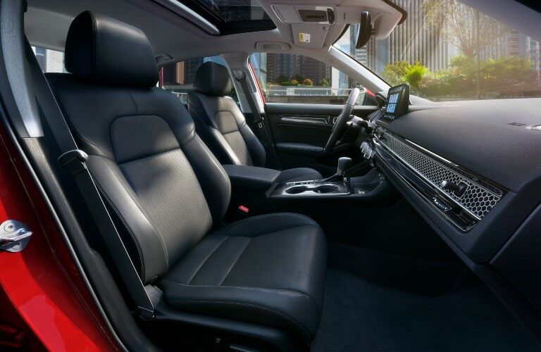 2022 Honda Civic Front Seat Interior