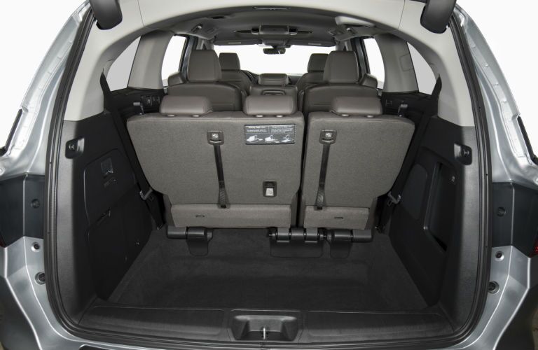 A photo of one interior cargo configuration in the 2020 Honda Odyssey.