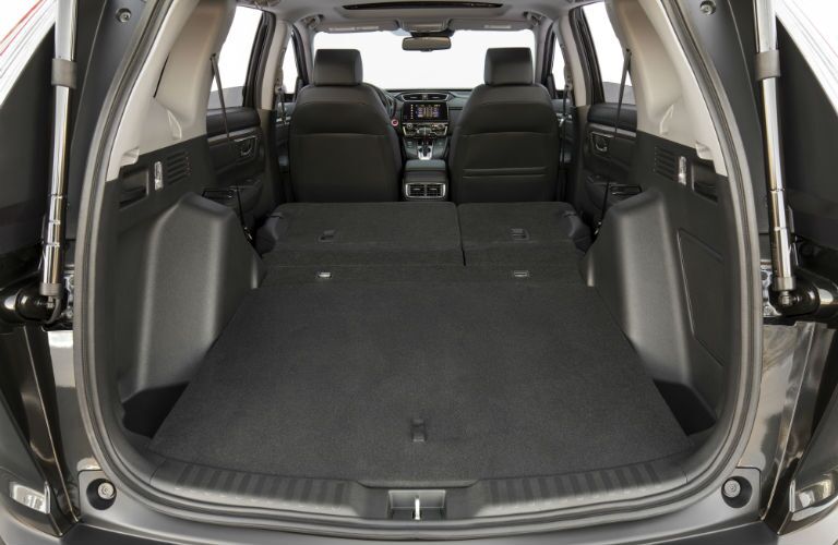 A photo showing the rear cargo area in the 2019 CR-V.