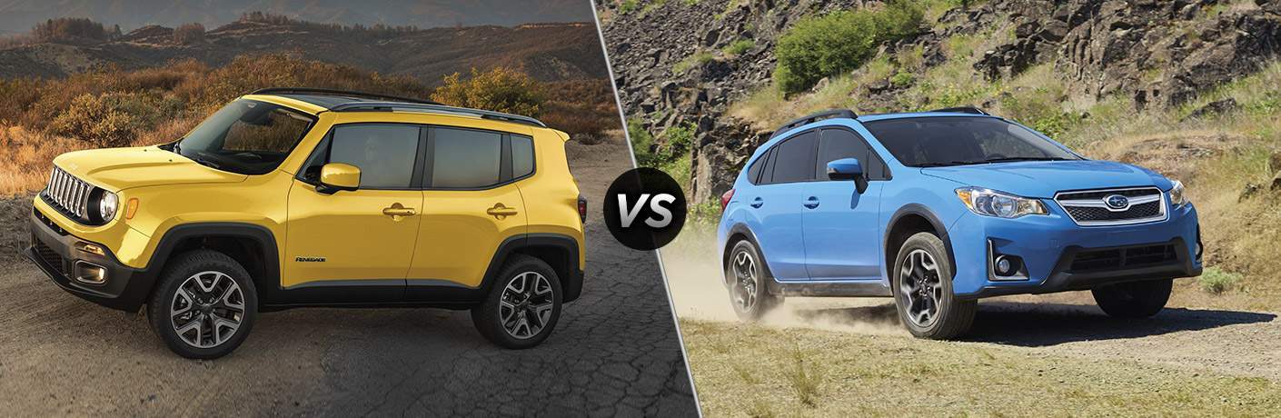 2017 Jeep Renegade vs. 2017 Subaru Crosstrek