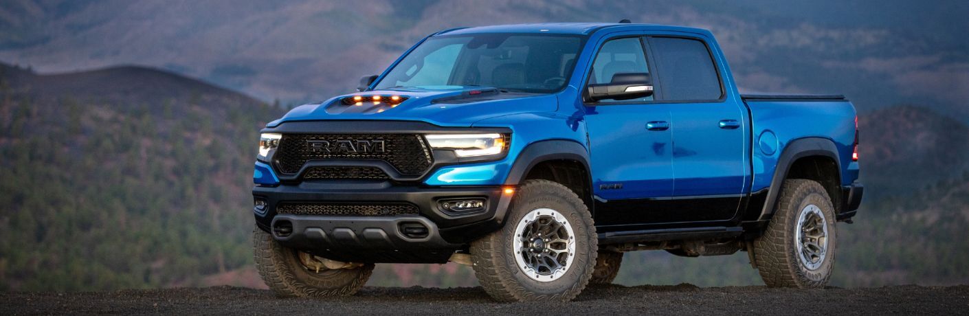 2024 Ram 1500 in blue exterior