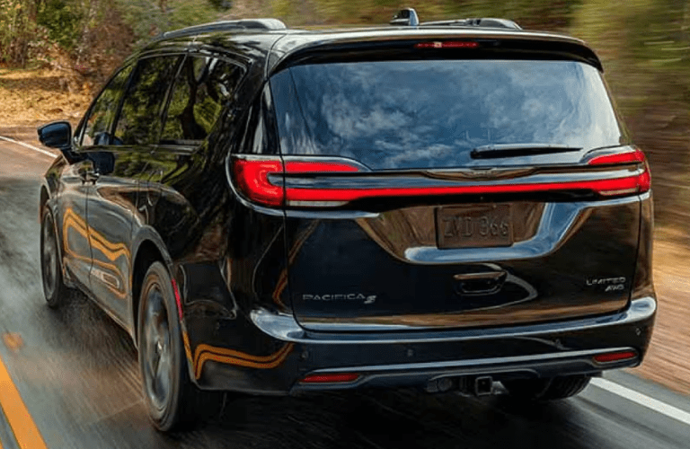 Back view of the 2024 Chrysler Pacifica