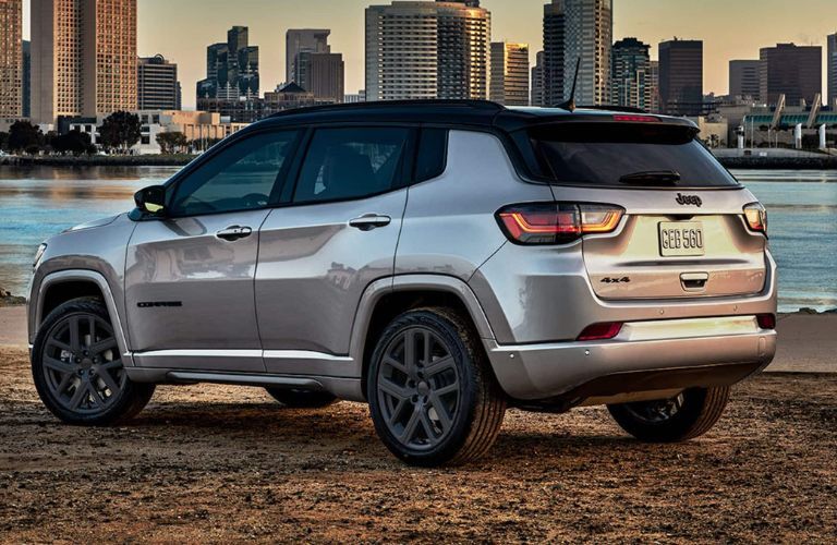 Rear view of the 2024 Jeep Compass